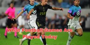 what football games are played today