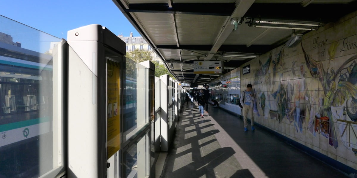 Bastille Metro Station Exits