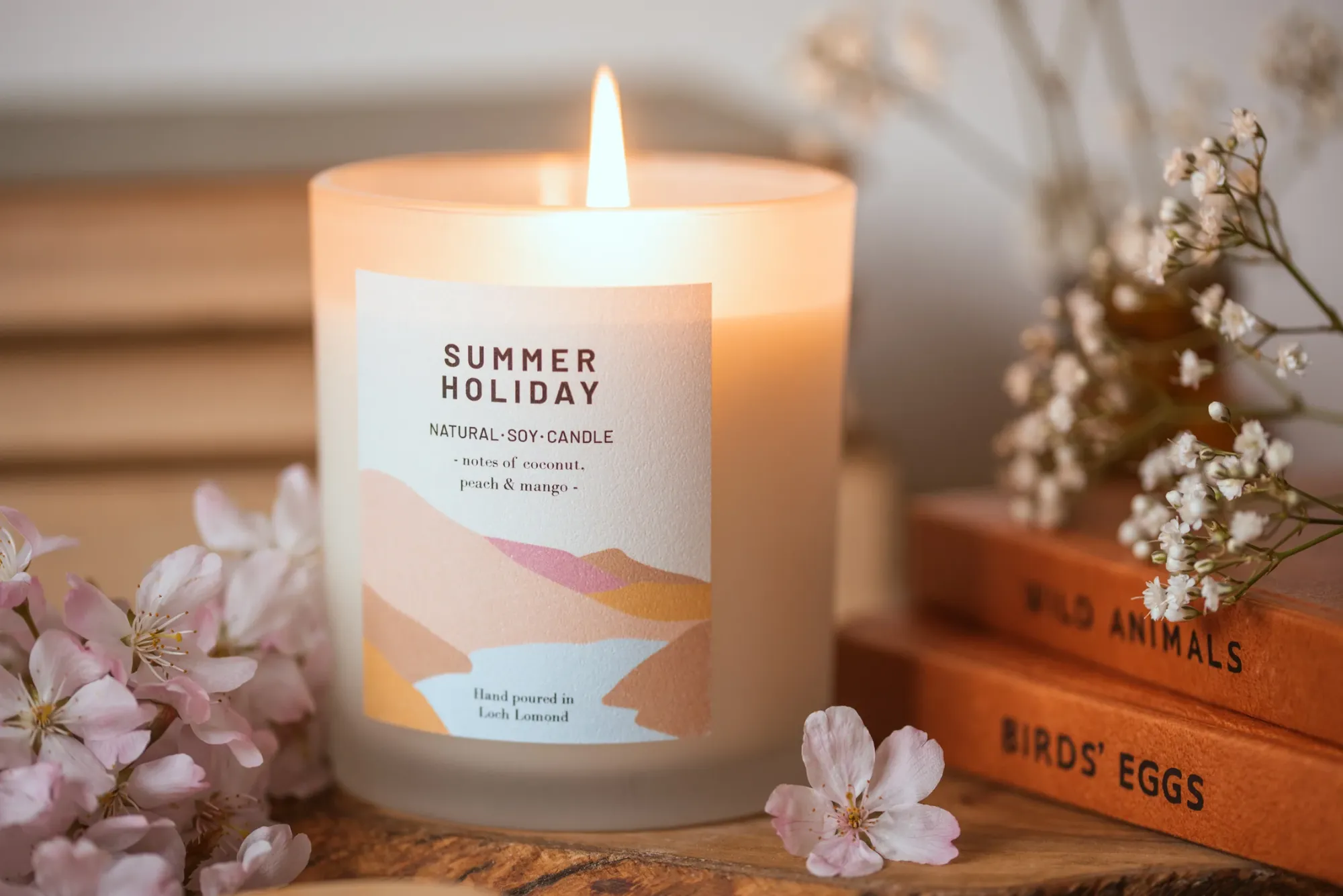 Organic scented candles UK
