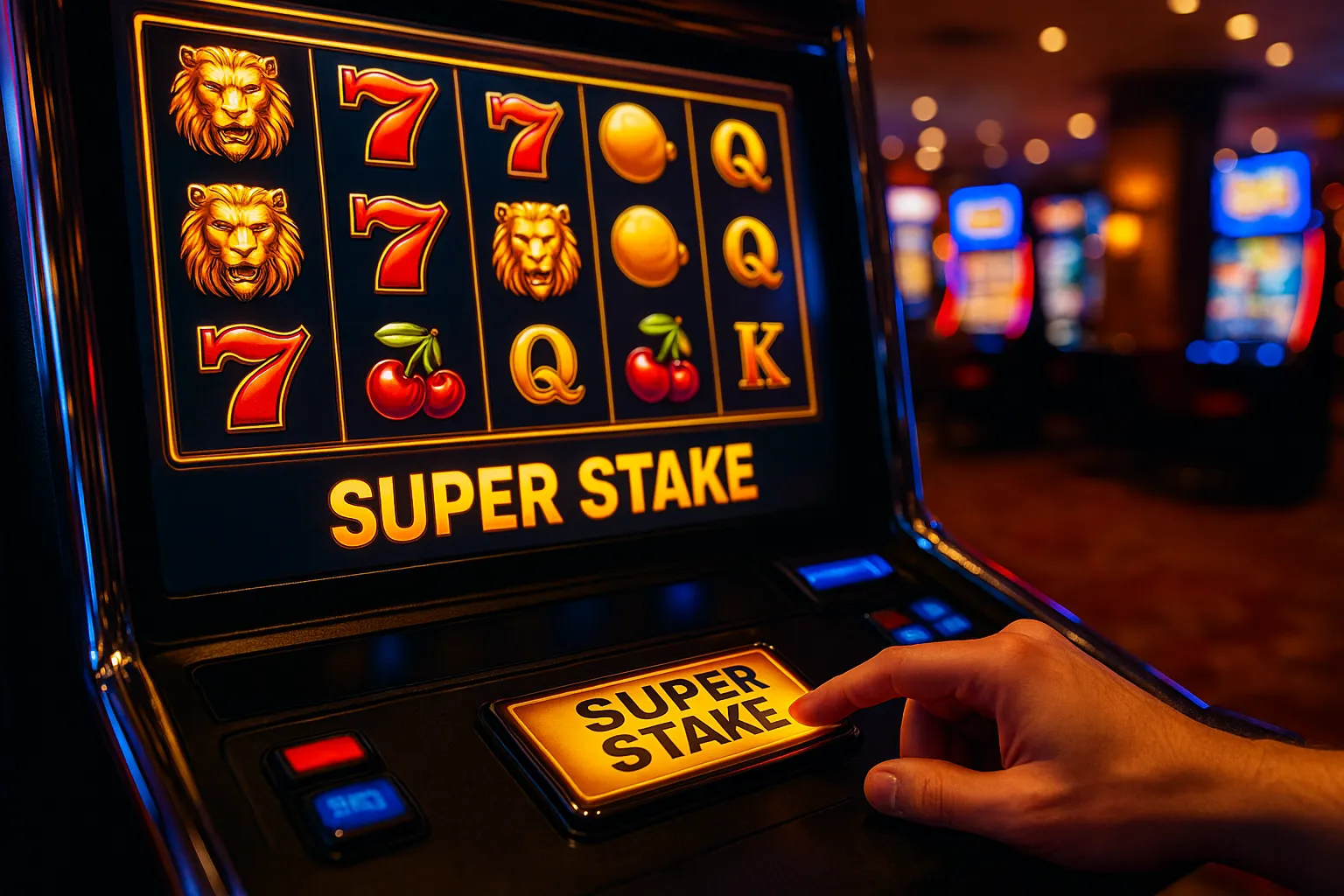 What is a Super Stake Feature in Premium Slots
