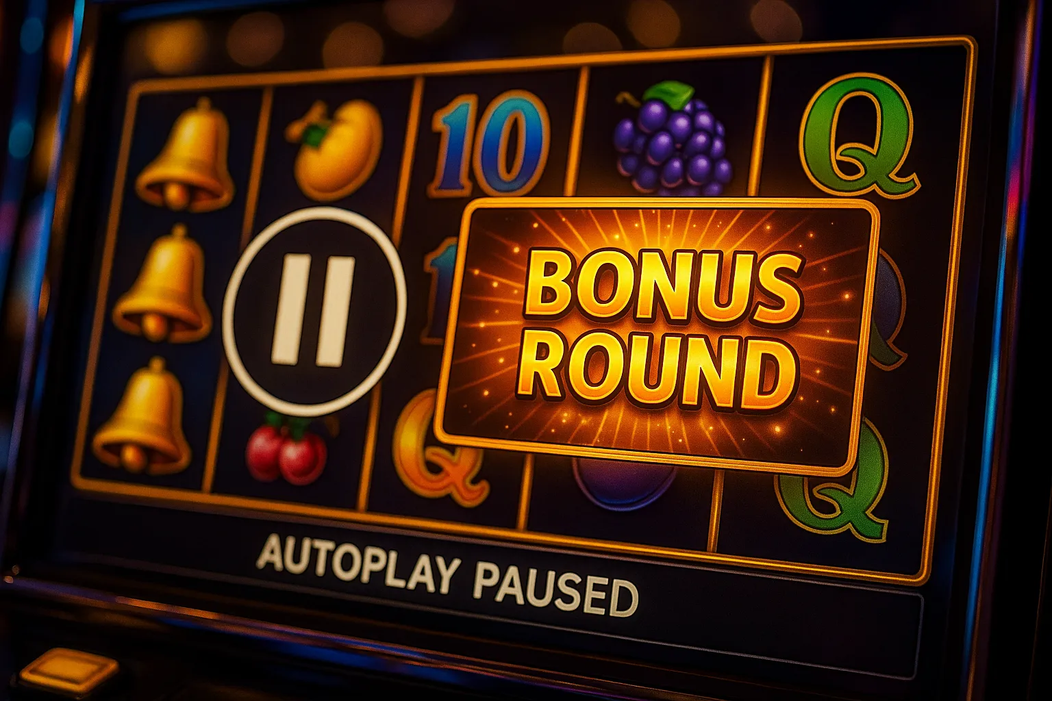 Why do bonus rounds pause autoplay