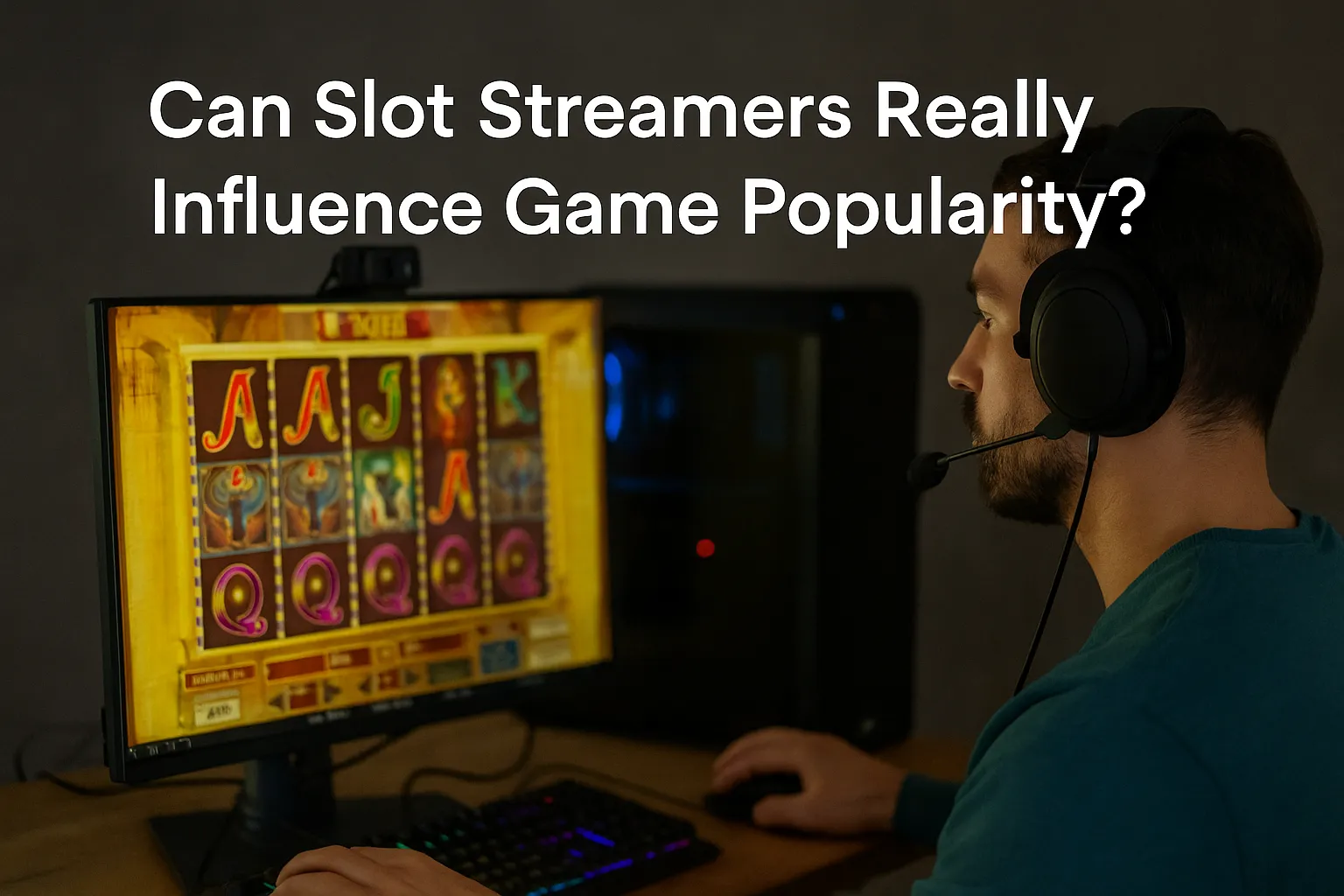 Can Slot Streamers Really Influence Game Popularity